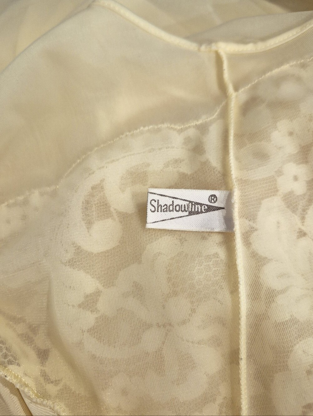 Vintage Shadowline Yellow Lace Peignoir Robe And Negligee Set - Small - Picture 2 of 10